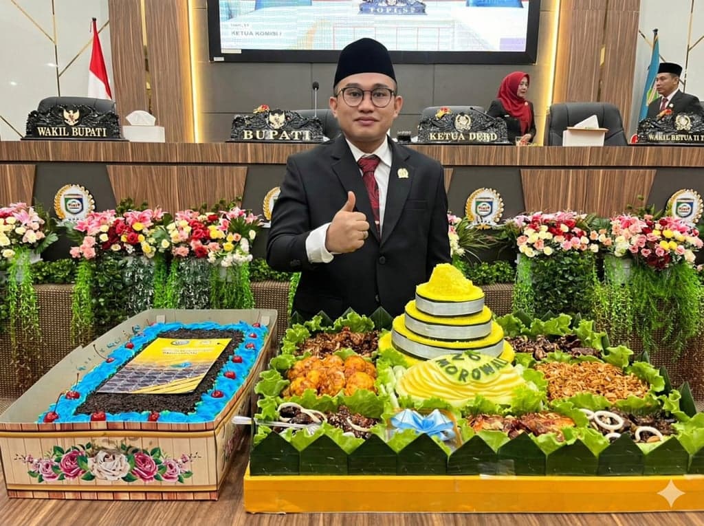 Yopi Sabara Hadiri Paripurna HUT ke-26 Morowali, Tekankan Penguatan Pelayanan Publik